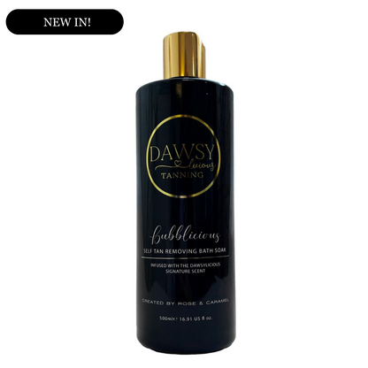 Dawsylicious Bubblicious Tan Removing Bath Soak